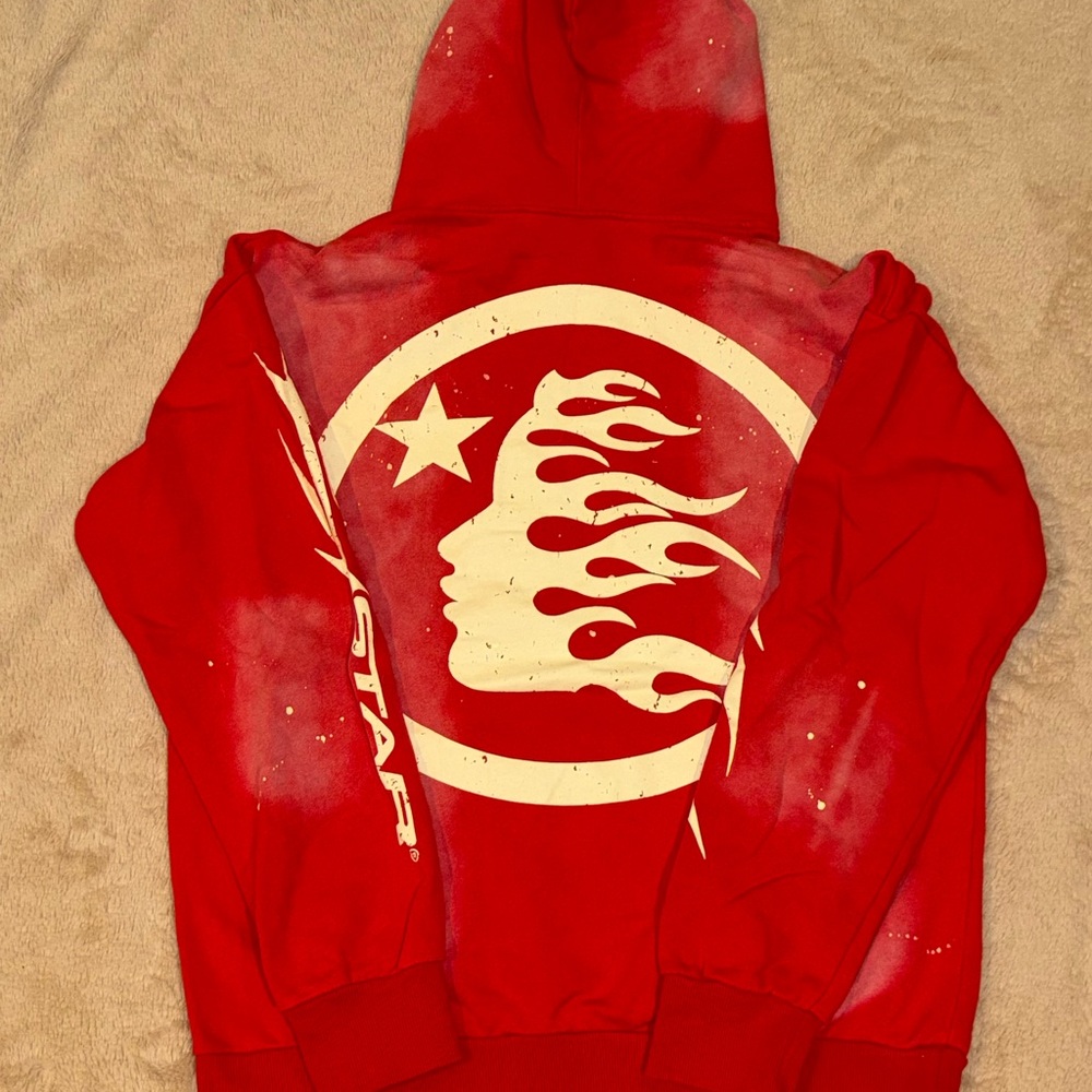 Red Hellstar Sport Hoodie - Picture 2 of 6